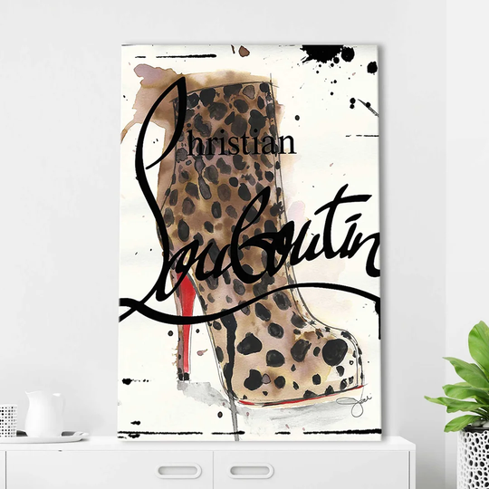 Go Wild Lobou by by Jodi - Wrapped Canvas Painting Print