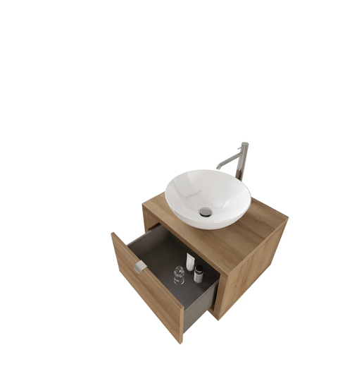 Aleksandras 800mm Wall Hung Single Vanity Unit