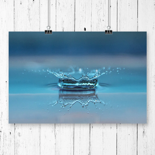 'Drop of Water Rain' Graphic Art