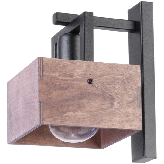 Basile 1 - Light Brown Armed Sconce