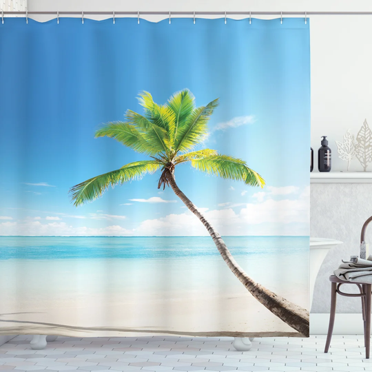 Bhagwanti 13 Piece Polyester Shower Curtain Set