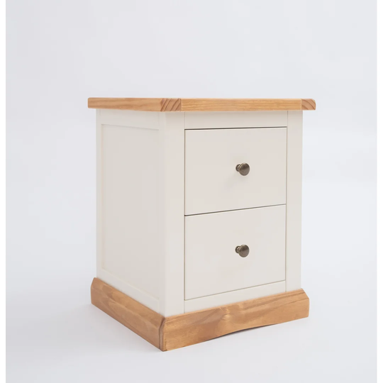 2 Drawer Bedside Cabinet