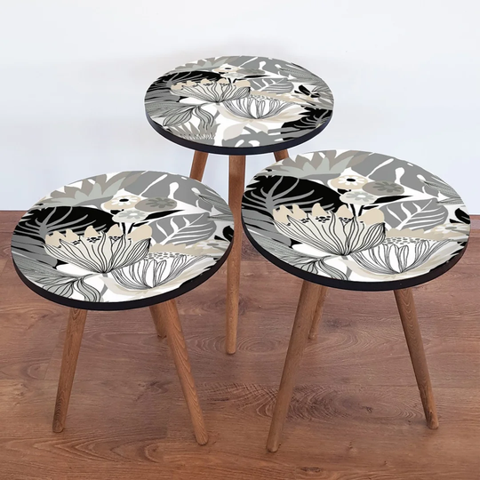 Earlene 3 Piece Nest of Tables