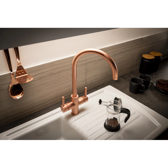 Hotek 3 In 1 Swan Spout Steaming Hot Tap