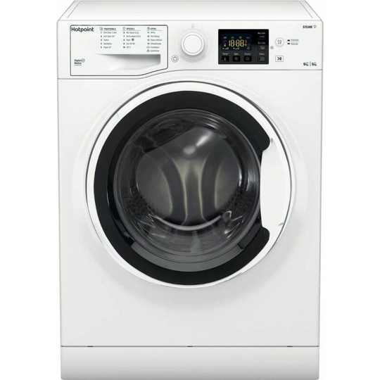 Hotpoint RDG9643W uk n Freestanding 9/6kg Washer Dryer, 1400rpm, White