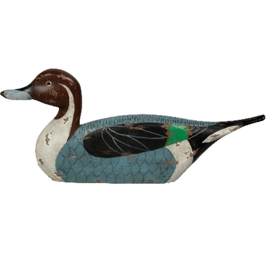 Duck Decoy Byrd Figurine
