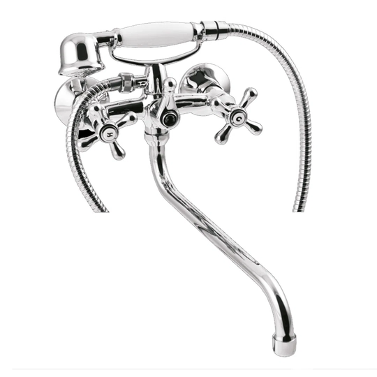 Steverson Wall Mounted Bath Shower Mixer