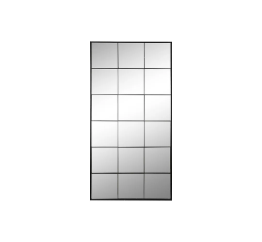 Engelke Window Pane Metal Framed Wall Mounted Accent Mirror