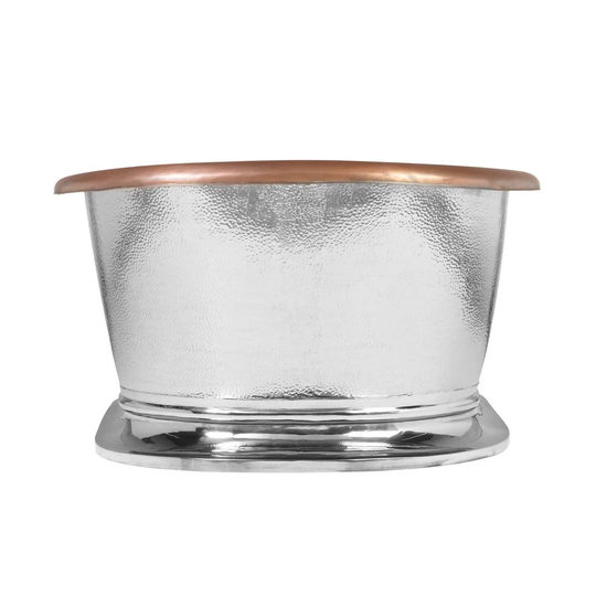 1980mm x 1040mm Pedestal Double Slipper Bathtub