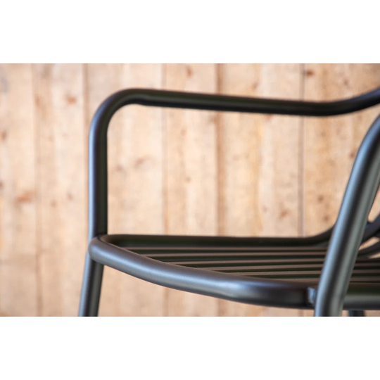 Peking Diningchair Aluminium - Beige / 55*60,5*87
