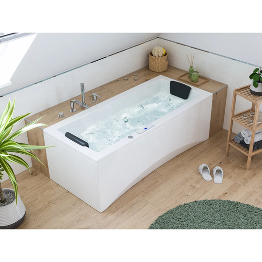 Unity Premium 170cm x 75cm Shower Bath Whirlpool Bathtub