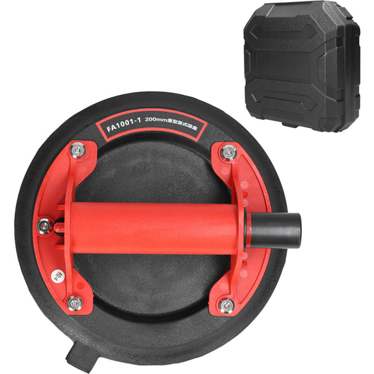200mm Diameter Vacuum Suction Cup 100kg High Bearing Capacity Heavy Duty Vacuum Ceramic Tile Lifter for Granite Glass Lifting Tool