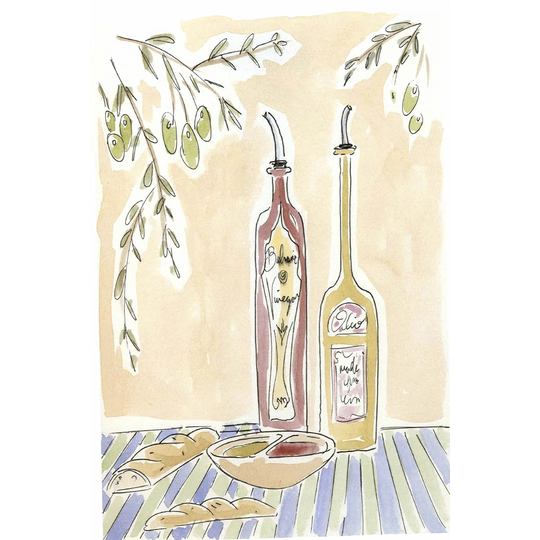 Olio Della Cucina IV - Wrapped Canvas Painting