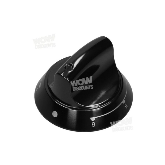 Hotpoint Knob 6 heat black C00193493