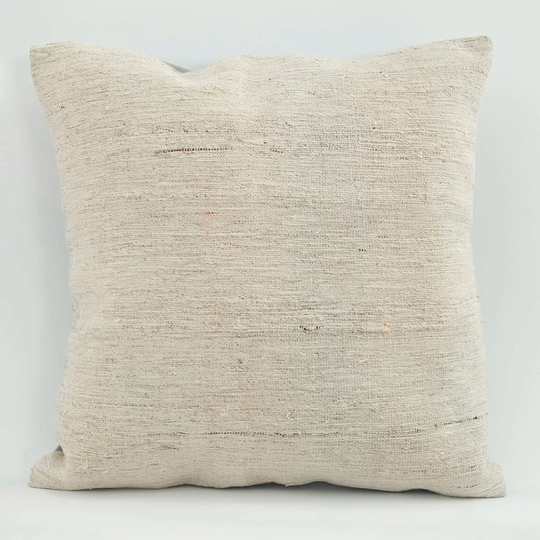 Doane Indoor / Outdoor Beige/White Square Scatter Cushion Cover