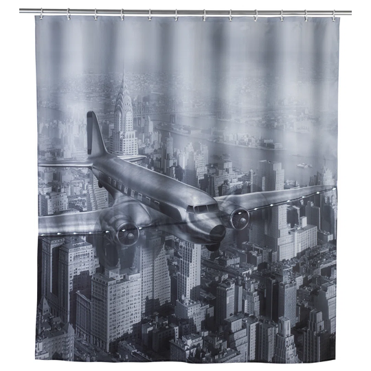 Esquibel Old Plane Shower Curtain