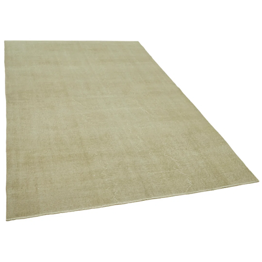 Ebert Hand-Knotted Cotton/Wool Beige Rug