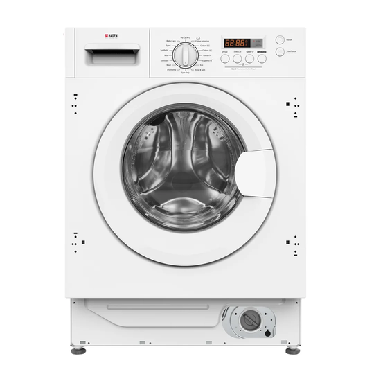Hwi1480 Integrated Built in 8kg High Efficiency Front Load Washing Machine