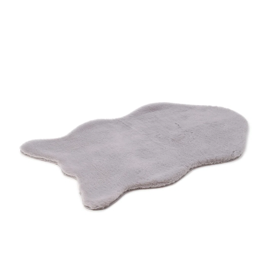Gambrinus No Pattern And Not Solid Colour Tufted Silver Area Rug