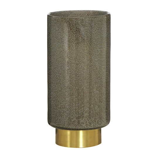 Bismarck Cleo Small Grey And Gold Vase