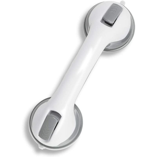 Ilovemilan - Shower handle - shower safety bar, suitable for the elderly/elderly disabled bathtub, gray (1 pack)