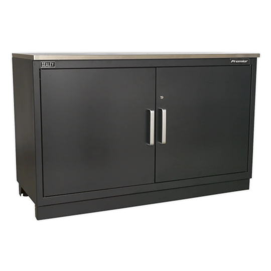 37.6" H x 61.02" W x 24.02" D Heavy-Duty Modular Floor Cabinet