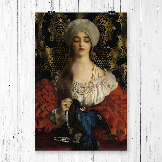'The Blue Bird' by Frank Cowper Cadogan Graphic Art