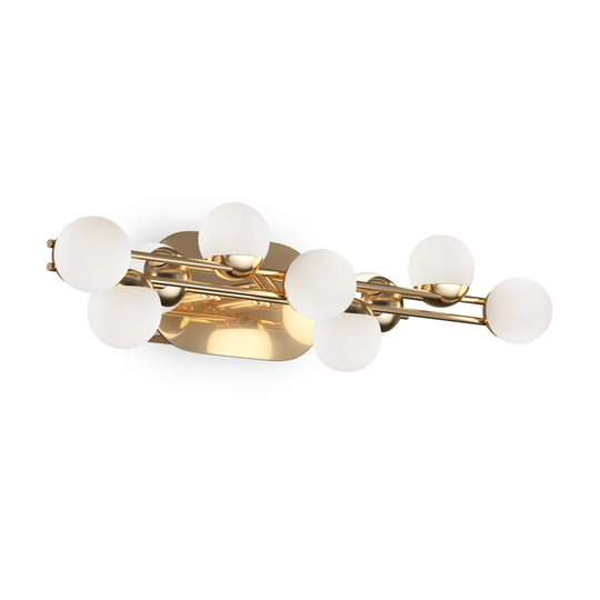 Cambon 9 - Light LED Gold Armed Sconce