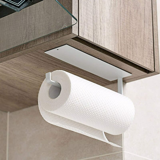 Self Adhesive Paper Towel Holders Paper Towel Holders Paper Towel Holder Kitchen Roll Holder Wall Mounted for Kitchen Cabinet or Bathroom