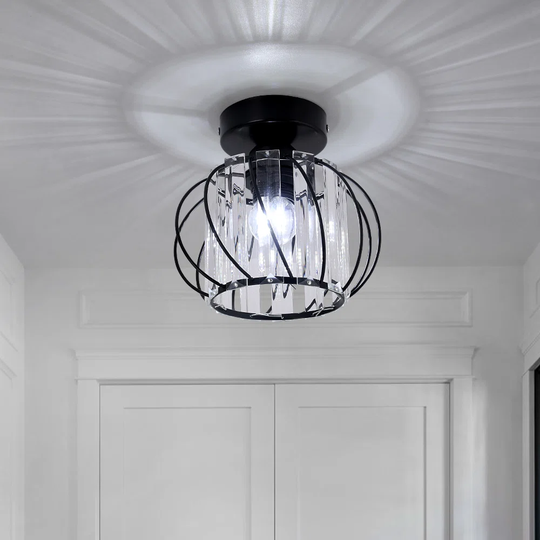 Maro 1-Light 19cm LED Semi Flush Mount