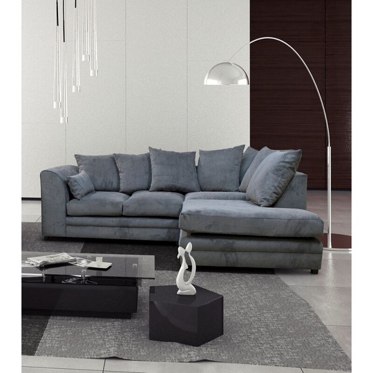Kensington Right Hand Facing Corner Sofa Grey