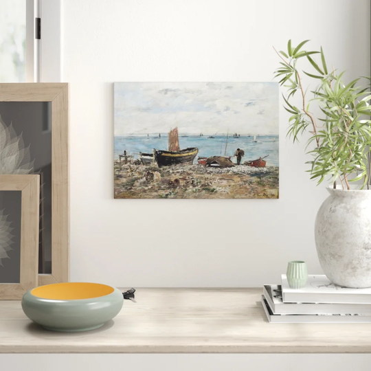 'St. Adresse' by Eugene Boudin Painting Print