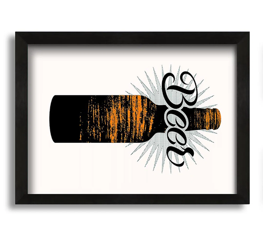 Beer Time 1 - Picture Frame Graphic Art on Canvas