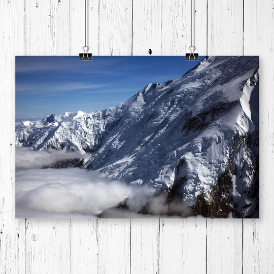 "Landscape Mt Denali Mckinley Mountain" Graphic Art