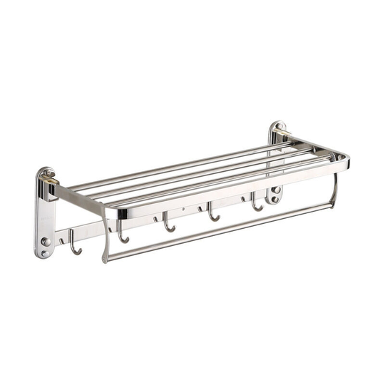 Betterlifegb - 304 Stainless Steel Napkin Towel Holder Mobile Ramaillery Wall Suspended Foldable Shelf Support (Preference Need)