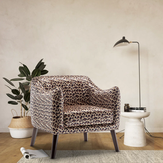 Gricell 76Cm Wide Velvet Armchair