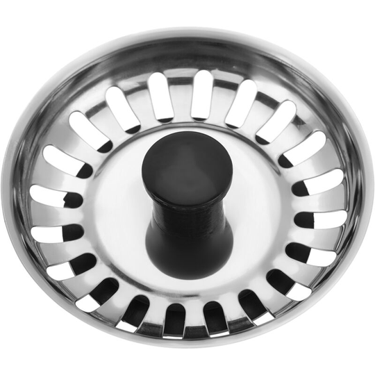 Anti-clogging drain filter compatible with Teka 81 x 31 mm, Inox color - Primematik