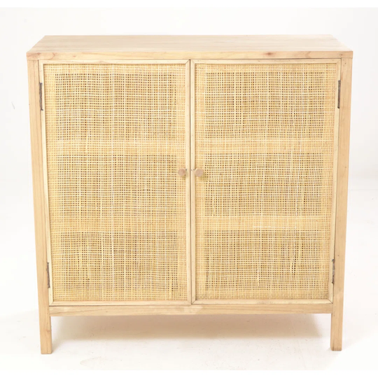Spiceland Solid Wood 2 - Door Accent Cabinet
