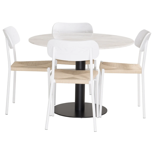 Celyn Dining Set with 4 Chairs
