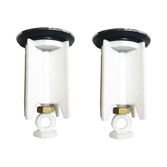 Gift - 2 Basin Stopper 40 mm Universal Sink Stopper Sink Stopper Bathroom Basin Stopper Height Adjustable Drain Stopper for Basin and Bidet Drain