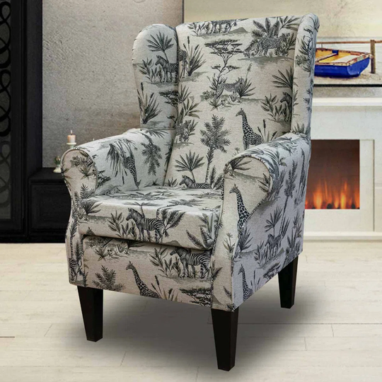 Safari Wingback Armchair