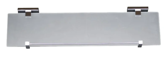 Mukul Bathroom Shelf with Stop Bar