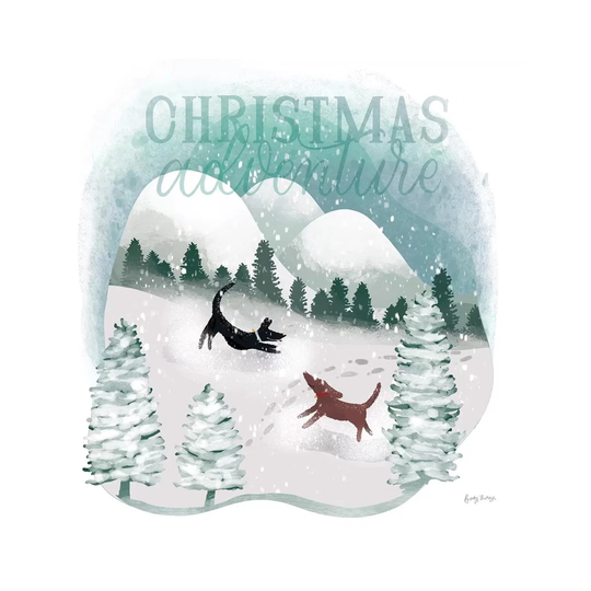 Winter Wonderland II by Becky Thorns - Wrapped Canvas Graphic Art