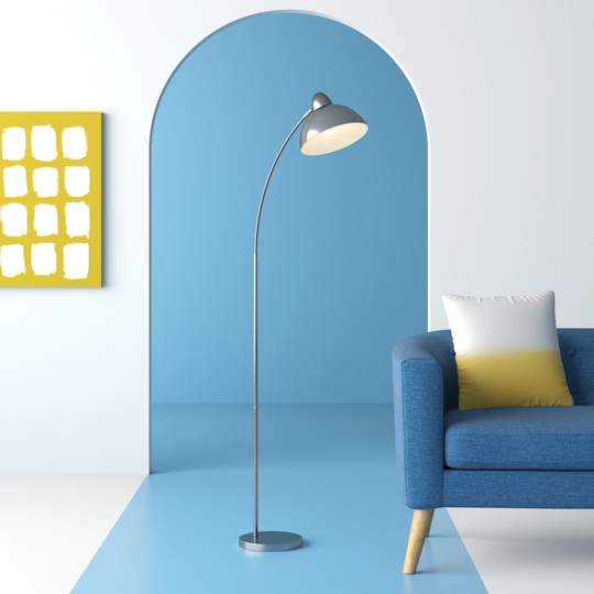 155 cm Bogen-Stehlampe Frank