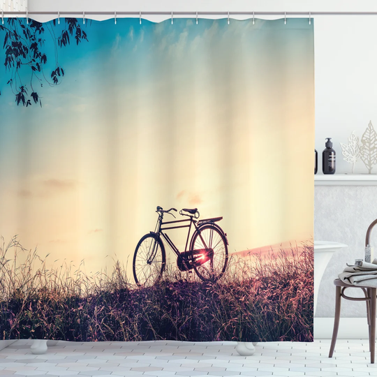 Betheny 13 Piece Polyester Shower Curtain Set