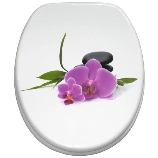 Orchid Soft Close Elongated Toilet Seat