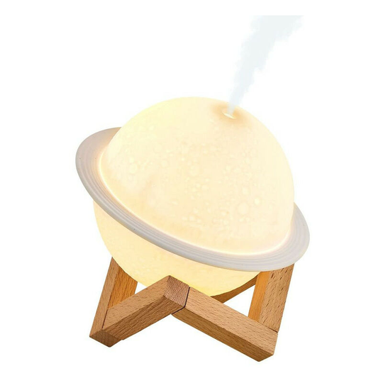 Clipop - Moon Air Humidifiers for Bedroom with Night Light, Cool Mist Humidifier for Baby, Portable usb Desktop Plant Humidifier, Whisper Quiet