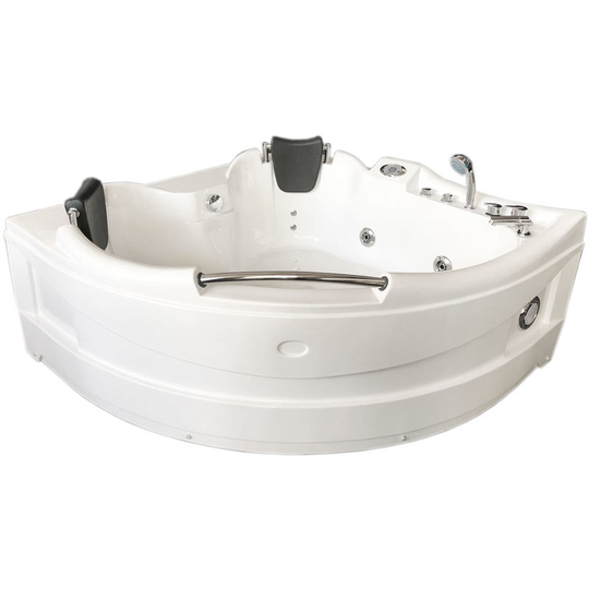Whirlpool bath tub chromotherapy Model 'ginevra' 150 x 150 cm hottub