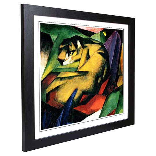 The Tiger by Franz Marc Framed Painting Print