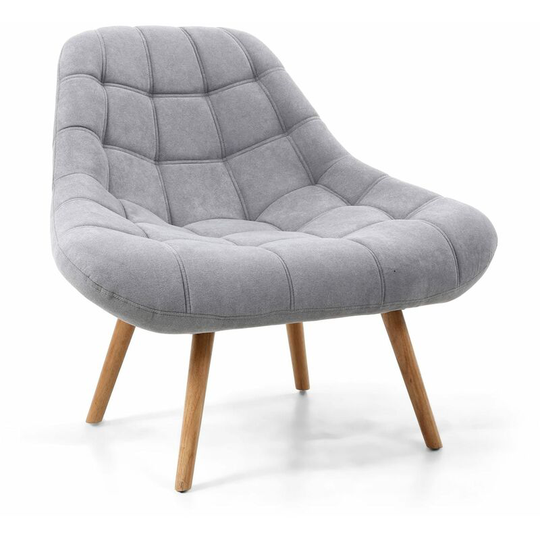Sheritan Light Grey Armchair - Light Grey
